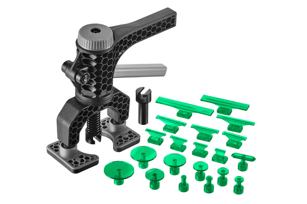 New Adjustable Paintless Puller Lifter Tool Kit-With 20 PCS tabs
